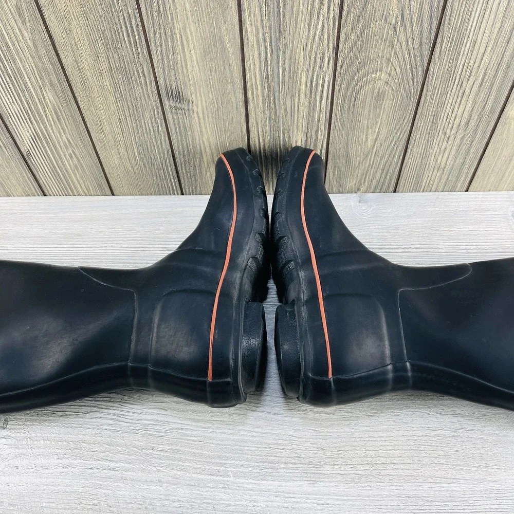 Hunter Original Tall Rain Boots for Women, Size US 5- Black